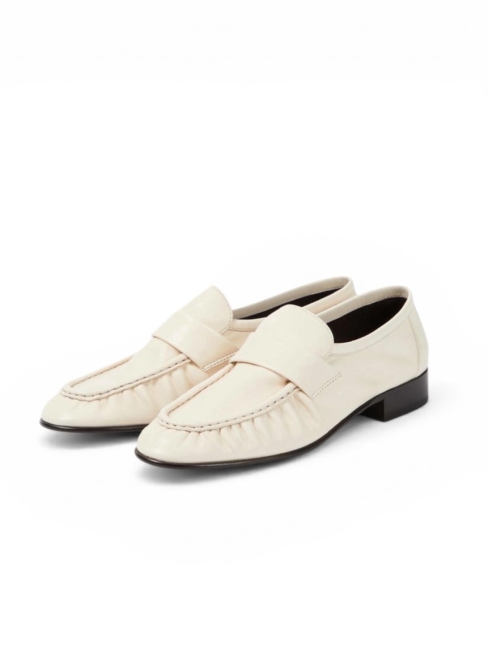 The Row Soft leather loafers It38